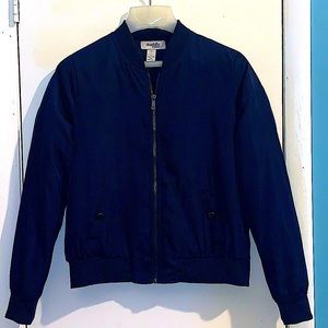 NWT Charlotte Russe Navy Bomber-Style Jacket
